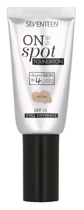 Airless luxefoil tube for SEVENTEEN On The Spot Foundation